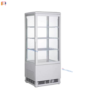 Réfrigérateurs verticaux à 4 côtés en verre Byron, <span class=keywords><strong>vitrine</strong></span> à gâteaux, supermarché pour hôtel, <span class=keywords><strong>buffet</strong></span> - Product Image 6