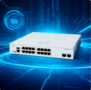 สวิตช์เครือข่ายจัดการได้ Cisco C1300-16T-2G 16 พอร์ต Gigabit รุ่น C1300-16T-2G ราคาโรงงาน - Product Image 1
