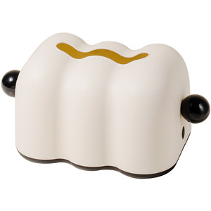 Nordic ins caja de pañuelos para colgar en la pared forma de concha hogar sala de estar dormitorio comedor mesa de centro con caja de almacenamiento de mango redondo - Product Image 1
