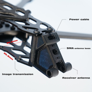 7-inch <span class=keywords><strong>FPV</strong></span> Drone Drone Racing Và FreestyleSpeed 120 Km/H Tải Trọng 2-3Kg Được Trang bị Truyền <span class=keywords><strong>5.8G</strong></span> 2.5W F435 Điều Khiển - Product Image 3