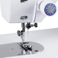 Machine à coudre portable mini JH307B en acier multifonctionnelle à points rapides pour usage domestique avec moteur central, à main, d'usine