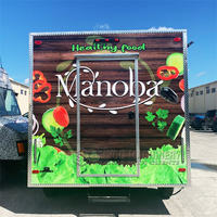 Remorque de cuisine de rue Fast Food Tacos Grill Crème glacée Café Chariot Pizza Van Mobile Légumes Camion de nourriture Remorque