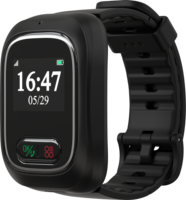 Reloj Inteligente 4G VoLTE con GPS para Personas Mayores, IP68, Detección de Caídas, Monitor de Ritmo Cardíaco, Aplicación de Seguimiento de Actividad Física, Compartición API-SDI, SOS con un Clic