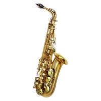 P. Mauriat Ensemble d'accessoires professionnels pour saxophone alto, finition laquée en or, boutons en nacre d'ormeau, pour adulte, OEM d'usine PMSA-170