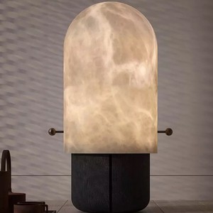 Natural Stone Table <b>Lamp</b> 500mm Led Light Source Hotel Bedroom Living Room Decor - Product Image 2