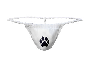 Culotte string sexy pour <span class=keywords><strong>homme</strong></span> de haute qualité, avec <span class=keywords><strong>ceinture</strong></span> <span class=keywords><strong>tressée</strong></span> unique, motif patte mignon, douce et respirante, style bikini pour <span class=keywords><strong>homme</strong></span> - Product Image 3