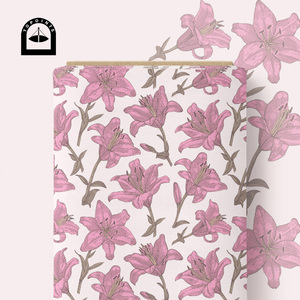 2025 Topoints Liberty London 花卉图案塔纳草棉面料数码印花定制设计连衣裙面料 <span class=keywords><strong>AAB</strong></span> - Product Image 2