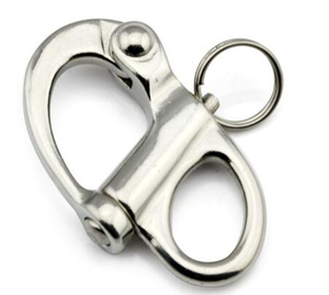 Móc khóa nhanh bằng thép không gỉ 316, đường kính 52mm, có vòng tròn, dùng cho thiết bị neo đậu tàu thuyền - Product Image 6