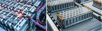 Equipo de Procesamiento de Baterías EV HGTECH, Almacenamiento de Energía Modular, Línea de Ensamblaje Automática de Paquetes de Baterías de Litio Prismáticas