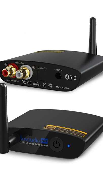 1Mii DS200Pro DAC Audio Decoder: Bluetooth 5.2 Receiver with RCA