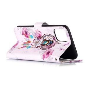 Étui de téléphone portable en cuir avec impression exquise, étui à rabat pliable pour <span class=keywords><strong>Samsung</strong></span> A22 A32 4G/A82/S21 FE - Product Image 4