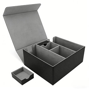 Organizador de Cartas y Caja de Almacenamiento Resistente para 5 Mazos/2200+ Cartas Modelo T992 para TCG Three Kingdoms Kill, Ideal para Regalo - Product Image 4