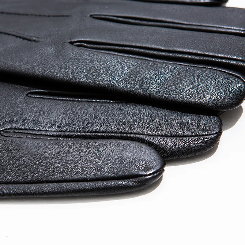 Gants de cyclisme perforés de qualité supérieure pour hommes directs d'usine avec gant en cuir de conception respirante