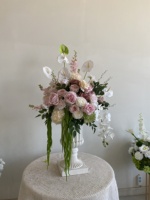 W-D061 Nouvelle Boule de Fleurs Artificielles pour Centre de Table de Mariage, Décoration de Table et Allée Florale