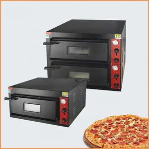 commercial table deck electric pizza making machine bread cake toast baking equipment small deck oven for sale