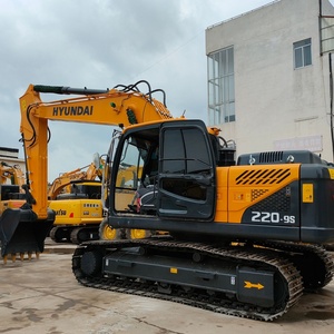 Excavadora Usada Original Hyundai 220LC-9S 225, Excavadora Coreana Original de 22t, Excavadora de Orugas Usada Hyundai 220LC-9S - Product Image 1