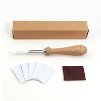 Ensemble d'outils de pâtisserie européens en boîte, 5 pièces, moule à pâtisserie de qualité alimentaire, couteau à découper le pain en acier inoxydable pour la fabrication de la pâte à sourdough