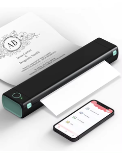 Impresora Térmica Portátil Phomemo M08F A4, Impresora Inalámbrica, Impresora para Tatuajes, Compatible con Papel Térmico A4 y Transferencia de Tatuajes - Product Image 1