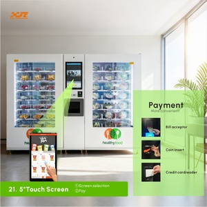 Distributeur automatique super grand format <span class=keywords><strong>pour</strong></span> fruits, pain, <span class=keywords><strong>jus</strong></span> <span class=keywords><strong>de</strong></span> noix <span class=keywords><strong>de</strong></span> coco frais, beignets, aliments sains, avec fonctions <span class=keywords><strong>de</strong></span> refroidissement et <span class=keywords><strong>de</strong></span> distribution robotisée - Product Image 4