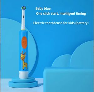 Batteria transfrontaliera per bambini con testina tonda rotante per spazzolino elettrico DuPont testina compatibile con orale-<span class=keywords><strong>b</strong></span> - Product Image 3