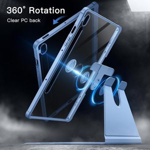 Étui de <span class=keywords><strong>protection</strong></span> en cuir rotatif à 360 degrés pour Tab S10 10,9 pouces, compatible S9+/S9FE+, emballage en sac OPP - Product Image 3