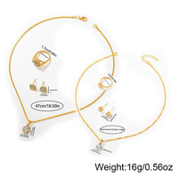 Ensemble cadeau d'accessoires pour femmes de marque personnalisée, 7 pièces, montre et bijoux scintillants, pour les partenaires commerciaux, cadeaux d'appréciation