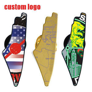 Bán Buôn Trâm Số Lượng Lớn Tùy Chỉnh Vòng Mềm Cứng Men Kim Loại Nam Châm Palestine Bản Đồ Cờ Huy Hiệu Ve Áo <span class=keywords><strong>Pin</strong></span> Với Sự Ủng Hộ Thẻ - Product Image 4