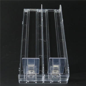 Empujador de resorte espiral plano Sistema de empuje Organizador de botellas de supermercado Empujador de estante - Product Image 2