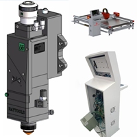 Machine laser à fibres optiques de haute performance avec système de sécurité anti-collision et autofocus Raytools, découpeuse laser pour une découpe sans résidus
