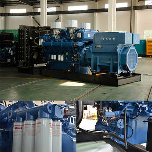 Générateur diesel haute tension 6600V 1500kva 1200kw à vendre - Production d'énergie robuste avec moteur Cumins - Product Image 2