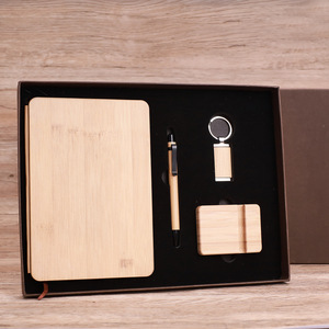 Biểu tượng tùy chỉnh <span class=keywords><strong>A5</strong></span> bìa cứng tre gỗ máy tính xách tay Tạp Chí 100 <span class=keywords><strong>sheets</strong></span> may ràng buộc kế hoạch bút Keychain Bộ Quà Tặng Giấy bìa - Product Image 6