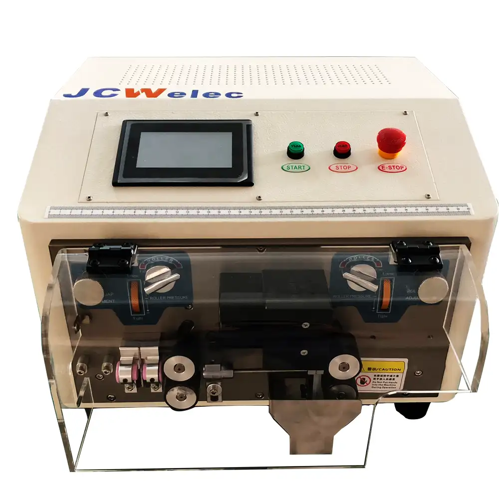 JCWELEC-máquina automática de corte y pelado de cables electrónicos, 6 mm2, alta velocidad, JCW-CS03
