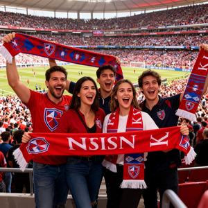 צעיפי אקריליק רכים, נושמים ויוקרתיים בהתאמה אישית, לייצור מקצועי, לאוהדי קופה אמריקה, עבור ברזיל וארגנטינה - Product Image 5