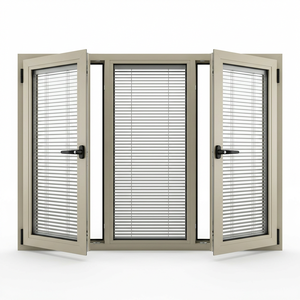 Persianas de Vidrio con Control de Privacidad y Ajuste Magnético con Palanca QS MD90 para Ventanas Abatibles de Sala de Estar - Product Image 1