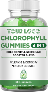 Gommes à la chlorophylle OEM désodorisant naturel 6-en-1 renforce l'immunité améliore la santé de la peau détoxification et nettoyage naturels - Product Image 6