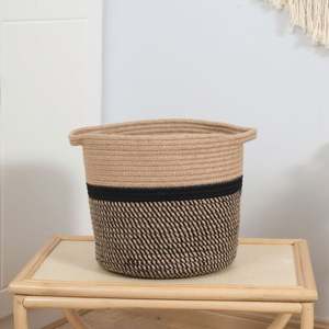 <span class=keywords><strong>Panier</strong></span> séparateur <span class=keywords><strong>de</strong></span> <span class=keywords><strong>linge</strong></span>, <span class=keywords><strong>panier</strong></span> à cadre métallique, <span class=keywords><strong>panier</strong></span> en osier fait à la main, <span class=keywords><strong>panier</strong></span> <span class=keywords><strong>de</strong></span> rangement en jonc <span class=keywords><strong>de</strong></span> mer tissé avec poignées - Product Image 5