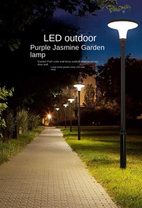 ไฟสวนพลังงานแสงอาทิตย์ LED 20W 25W 30W 40W ไฟแสงอาทิตย์สวนกลางแจ้งสวนแสงแดดแสงทังสเตนสำหรับตกแต่งสวน - Product Image 3