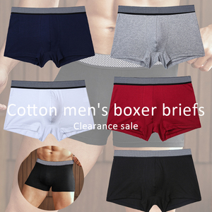<strong>Clearance</strong> Sale <strong>Men's</strong> <strong>Boxer</strong> Briefs Random Mixed Colors Cotton Underwear Breathable Male Panties Bulk Stocklot Underwear - Product Image 1