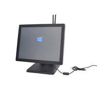 Mesin POS Layar Sentuh Windows 15 Inci Berbahan Aluminium Tanpa Kipas 8+256G