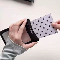 Sachets refermables en PE Mylar noir mat, étanches, anti-odeur, de qualité alimentaire, thermosoudés sur 3 côtés, pour l'emballage en gros de pierres précieuses