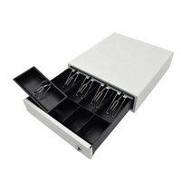 Haute qualité électrique 5 Notes 2 pièces POS caisse tiroir boîte couleur noir ou blanc RJ11 d'Android Pos pour les petites entreprises