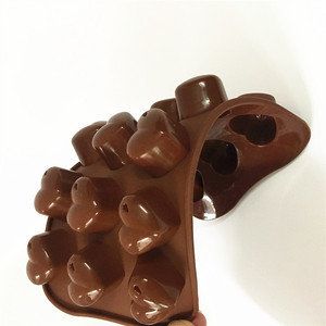 Moule en silicone pour chocolat, qualité alimentaire, écologique, facile à démouler, moules de Noël DIY, décoration de gâteaux, outils pour <span class=keywords><strong>fondant</strong></span>, bonbons - Product Image 6