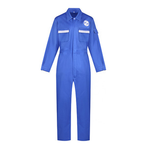 Einfarbige einteilige Sicherheits kleidung für den Frühling Herbst Bauarbeiter Resistant Overall Dust Stain Protective Garden Gear - Product Image 1