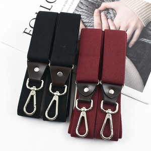 Deepeel SP025 <span class=keywords><strong>Tirantes</strong></span> elásticos tipo Y <span class=keywords><strong>de</strong></span> moda para <span class=keywords><strong>hombre</strong></span> 3,5*120cm DIY accesorios <span class=keywords><strong>de</strong></span> ropa para adultos con 3 Clips correa <span class=keywords><strong>de</strong></span> hebilla <span class=keywords><strong>de</strong></span> gancho - Product Image 5