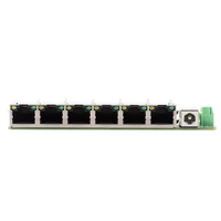 Router Firewall de 6 Puertos LAN, Placa Base Mini PC de Alto Rendimiento con Procesador J1900, Compatible con EMMC