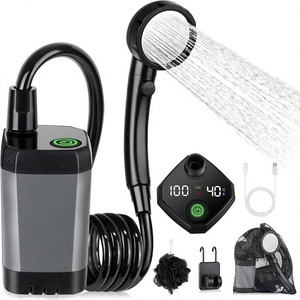 Ducha Portátil Recargable para Camping OEM, Bomba de Ducha para Exteriores de 7800mAh, Impermeable IPX7, Pantalla LED, 5 Modos de Rociado - Product Image 1