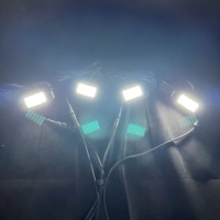 Nouveau kit de 12 éclairages LED 1000LM pour passages de roues, blanc pur, pour véhicules tout-terrain, camping-cars, pick-up, IP68WP