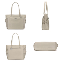 Sac fourre-tout en nylon imperméable de grande taille, personnalisé, vintage, de haute qualité, avec fermeture éclair, sac à main de luxe pour femmes, avec poche