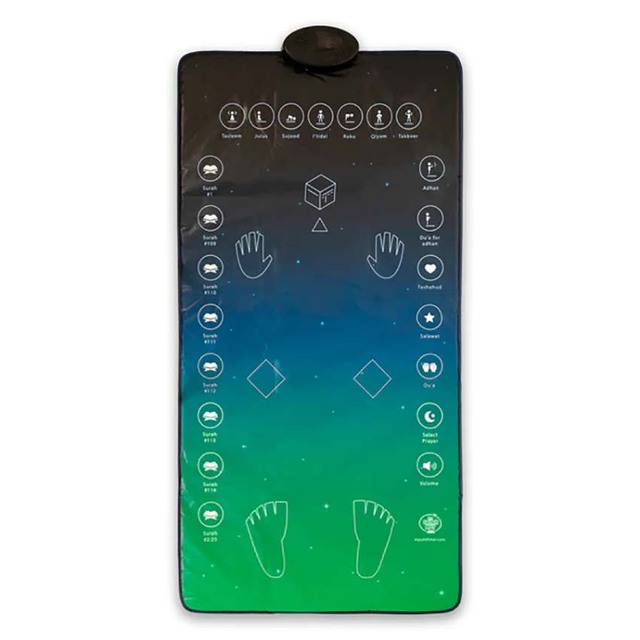 Gift Rugs Carpet Muslim Custom Teaching Learning Waterproof Smart Interactive Adult Prayer Mat  Adult & Revert Version for 10+