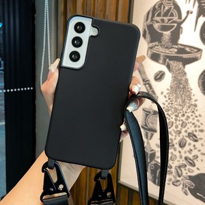 Étui à bandoulière pour <span class=keywords><strong>Samsung</strong></span> Galaxy A54 A34 A14 A55 A16 S24 Ultra <span class=keywords><strong>S21</strong></span> S23 FE S25 Plus, housse en silicone avec cordon tour de cou ou épaule - Product Image 6